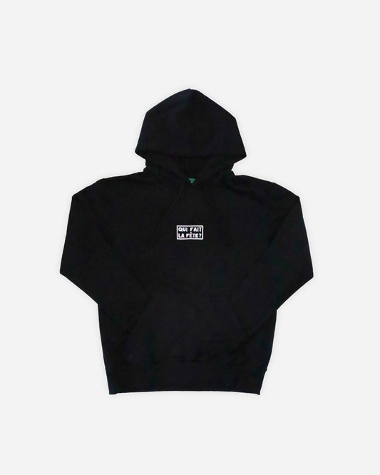 hoodie sweat a capuche byr cocobongo qflf box logo noir coton
