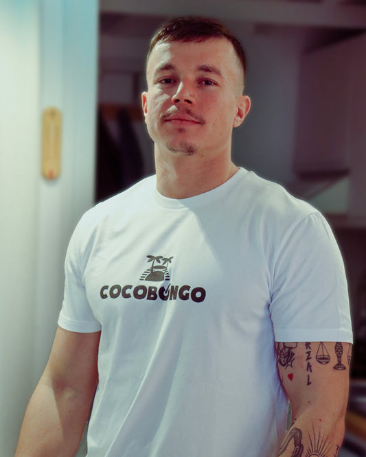 T-shirt Cocobongo classique "Réédition" - Blanc glacier - BYR T-shirt BYR x COCOBONGO