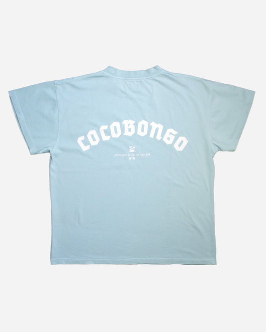 T-shirt lourd BYR x COCOBONGO - Bleu clair - BYR T-shirt BYR x COCOBONGO